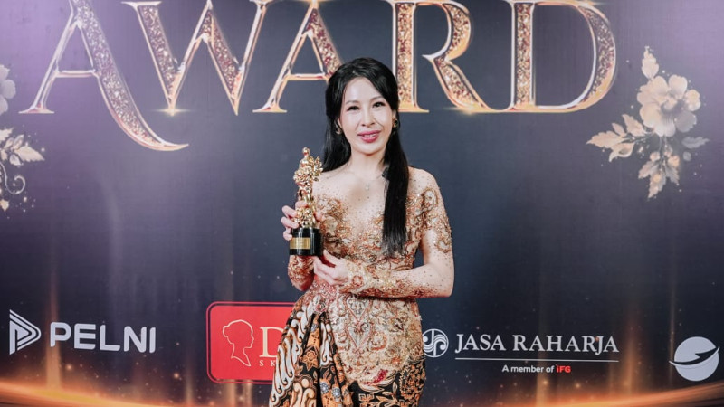 Louisse Scarlett dan penghargaan yang diterima dalam RA Kartini Awards 2025. (Ist)