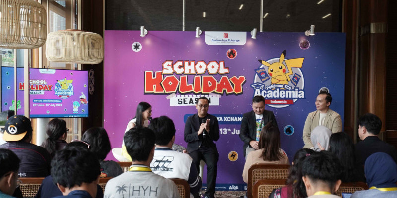 Pokémon TCG Academia di Bintaro Jaya Xchange Mall, Tangerang Selatan berlangsung 26 Juni - 13 Juli 2025. (Ist)