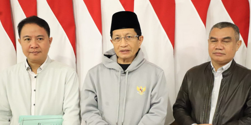 Menteri Agama Nasaruddin Umar (tengah). (Ist)