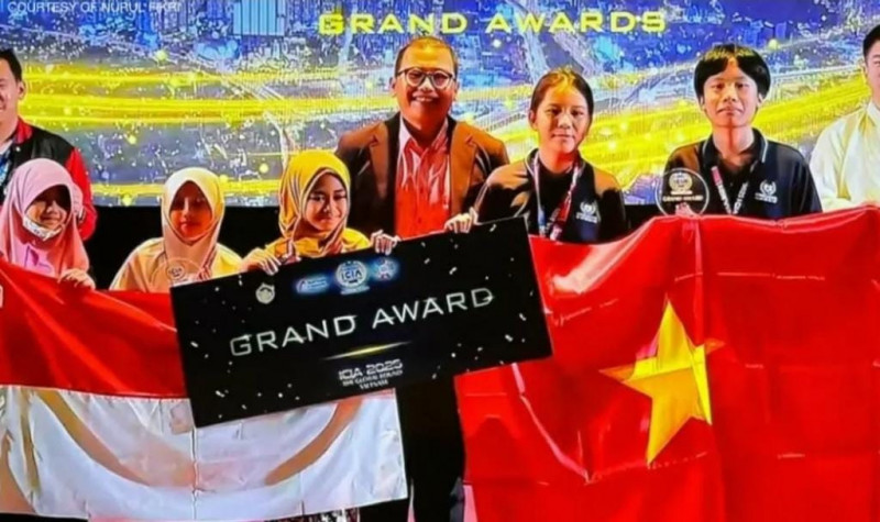 3 siswi SDIT Nurul Fikri raih prestasi di kancah internasional ICIA 2025 (27/4). (Instagram/(@sefruitfakta)