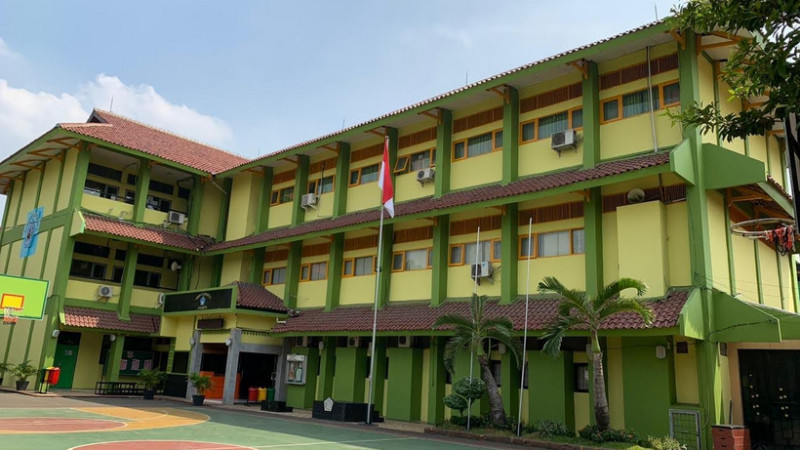 Ilustrasi bangunan SMAN 12 Jakarta Timur. (sman12jakarta)