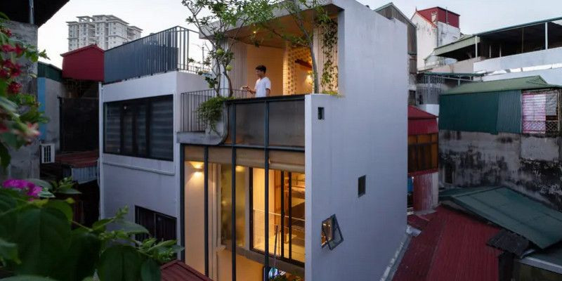 Ilustrasi rumah. (ODDO Architecs)