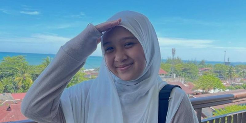 Content creator belia Aina Yuriza. (Instagram/@ainabarara_yuriza)