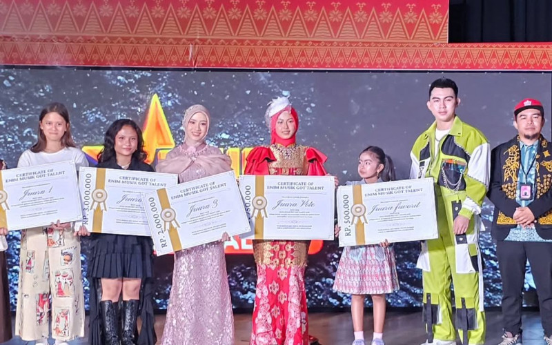 Para pemenang Enim Musik Got Talent 2025 (Ist)