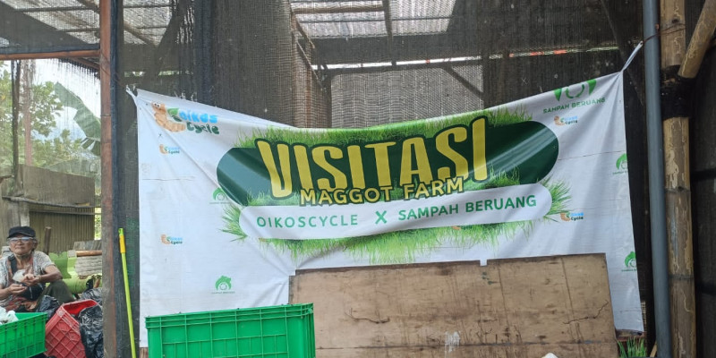  Oikoscycle, pengelolaan limbah berkelanjutan. (Eko Windarto)