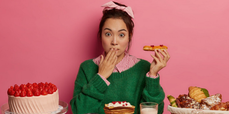 Ilustrasi penggemar makanan manis. (Freepik)
