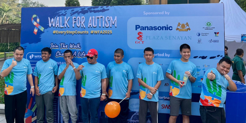 Walk for Autism (WFA) 2025 (10/8) di Plaza Senayan, Jakarta. (Ist)