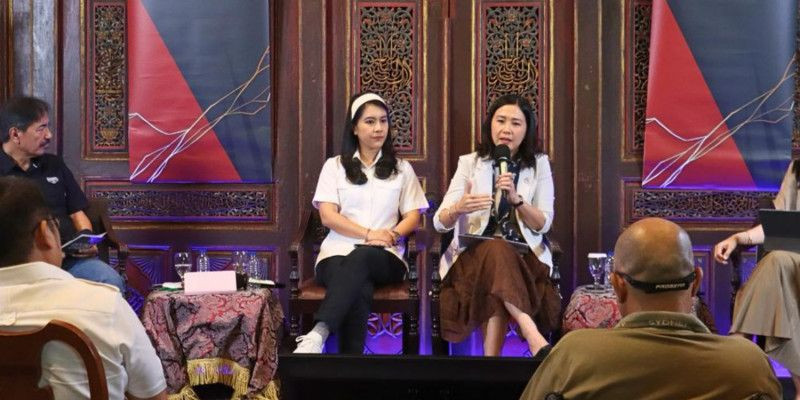 (Ki-Ka) Isyana Bagoes Oka & Veronica Tan. (Kemen PPPA)