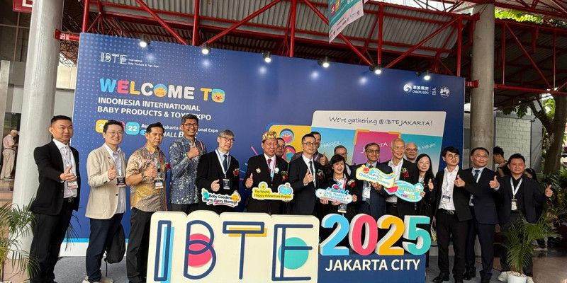 Indonesia International Baby Products and Toys Expo (IBTE) 2025 resmi dibuka (20/8). (Ist)