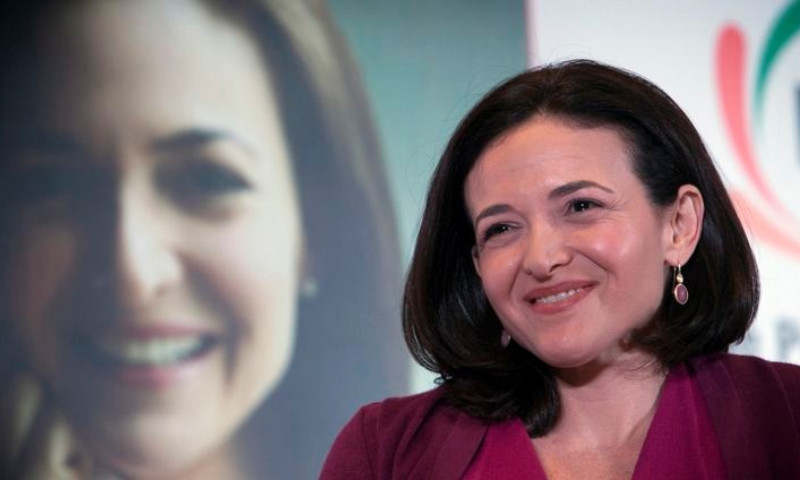 Mantan COO Meta Sheryl Kara Sandberg. (Pinterest)