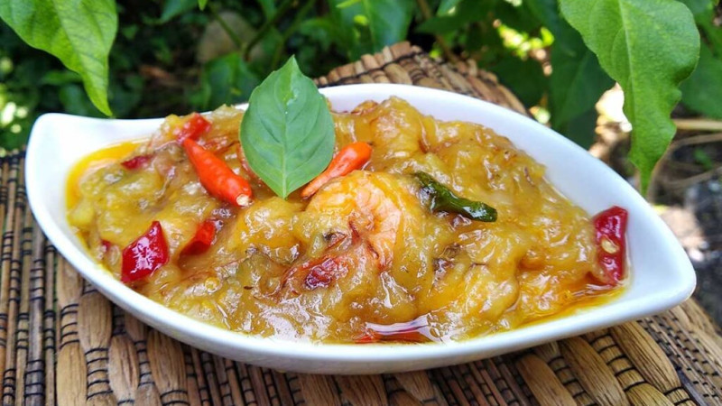 Ilustrasi kalio udang tempoyak (ChefWanLifestyle)