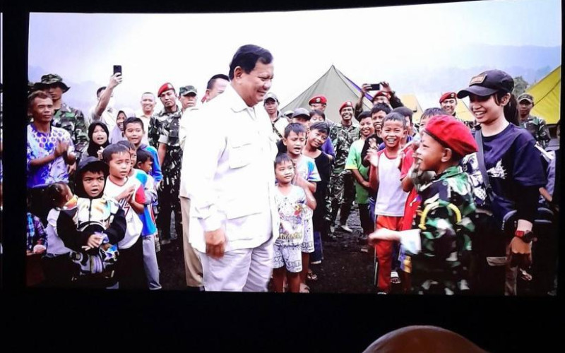 Tangkapan layar video capaian program pemerintah. (X)