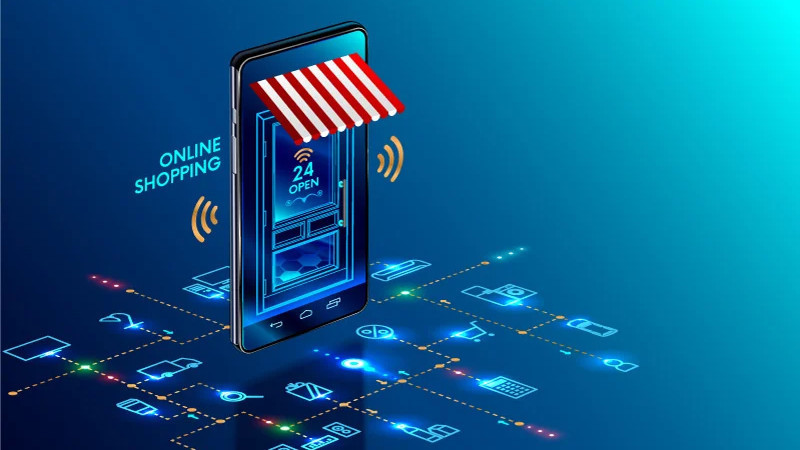 Ilustrasi online shopping. (licdn)