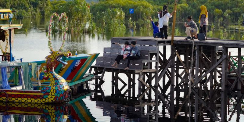 Destinasi wisata Air Hitam Sebangau di Kalimantan Tengah. (Pemkot Palangka Raya)