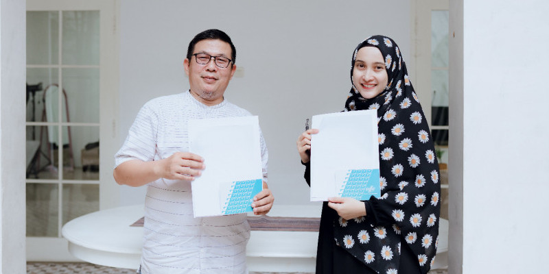 Kolaborasi penuh doa dan harapan antara Naffar Your dan Meyda Sefira. (Ist)