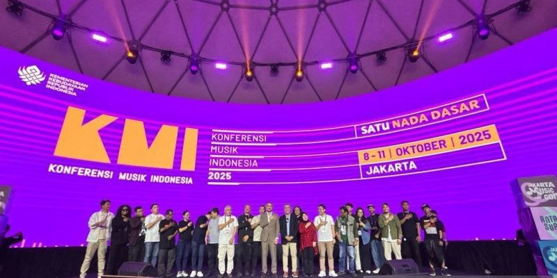 Konferensi Musik Indonesia 2025 resmi ditutup (11/10). (ANTARA)