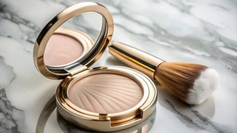 Ilustrasi compact powder. (Kinc Biocare)