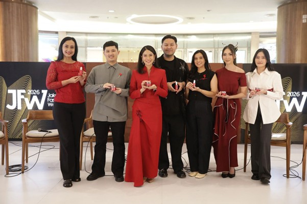 Konferensi pers Miracle Runway JFW 2026 by POND'S Age Miracle (1/11) di PIM 3 Jakarta Selatan. (FARAH)